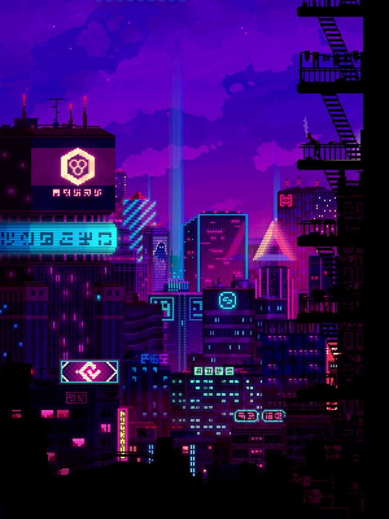 city pixels